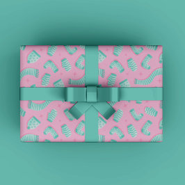 Papel De Presente Presente de Natal Azul