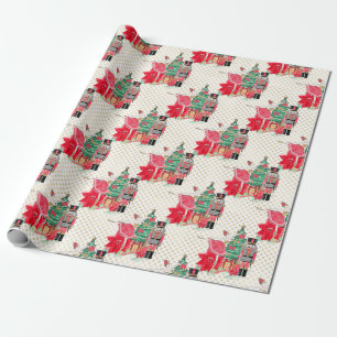 Papel De Presente Presente de Natal Classic Nutcracker & Princess