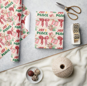 Papel De Presente Presente de Natal de arco russo