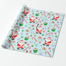 Papel De Presente Presente de Natal de Baseball