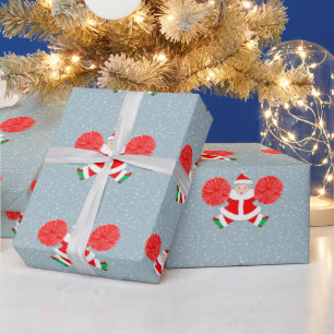 Papel De Presente Presente de Natal de cheerleader