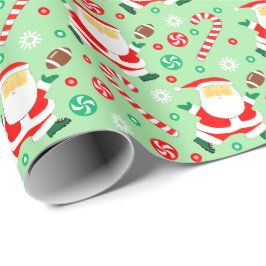 Papel De Presente Presente de Natal de Futebol