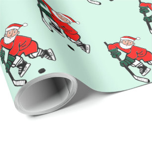 Papel De Presente Presente de Natal de Hockey