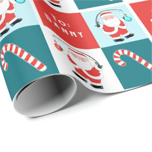 Papel De Presente Presente de Natal de Pesca Criativo