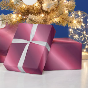 Papel De Presente Presente de Natal e Aniversário Elegante Bordeaux