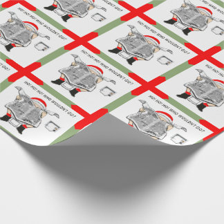 Papel De Presente Presente de Natal Engraçado
