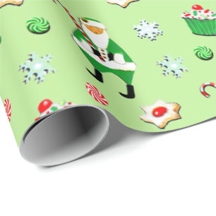 Papel De Presente Presente de Natal Irlandês