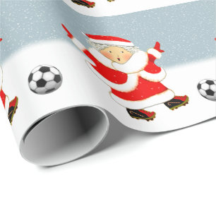 Papel De Presente Presente de Natal no Futebol