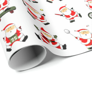 Papel De Presente Presente de Natal no Natal Sports
