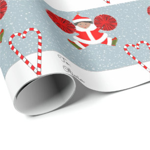 Papel De Presente Presente de Natal para Cheerleader