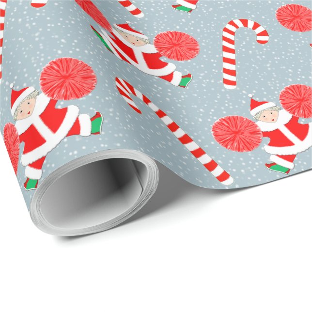 Papel De Presente Presente de Natal para Líder de Torcida (Ponta do rolo)