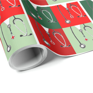 Papel De Presente Presente de Natal para Médico