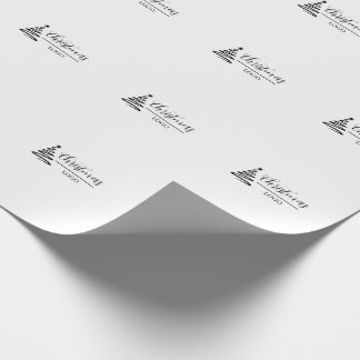 Papel De Presente Presente de Natal Personalizado Camiseta Moderna C