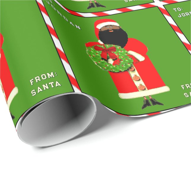 Papel De Presente Presente de Natal Personalizado para Crianças (Ponta do rolo)