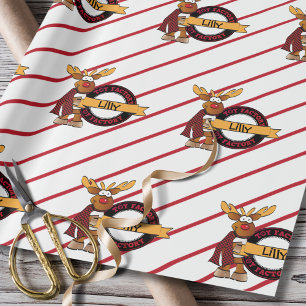 Papel De Presente Presente de Papais noeis para Crianças Rudolph Car