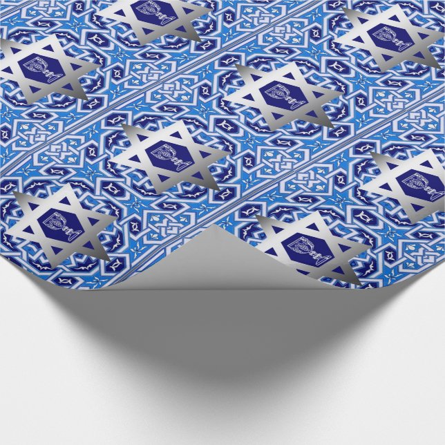 Papel De Presente Presente de Passagem da Copa David e Kiddush (Ponta)