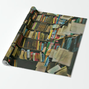 Papel De Presente Presente de vindima para amantes de livros