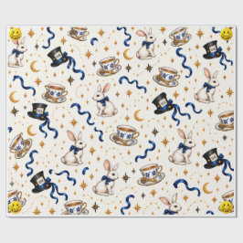 Papel De Presente Presente do Caprichoso Mundo das Maravilhas