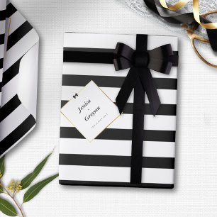 Papel De Presente Presente Dourado de Casamento de Frame da Faixa B