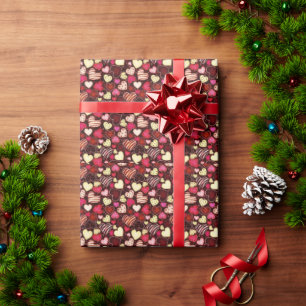 Papel De Presente presente embrulhado com amor
