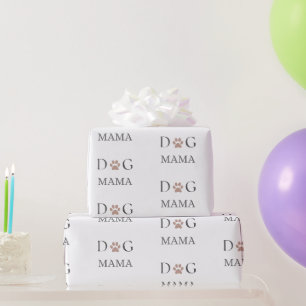 Papel De Presente Presente para a Mamãe do Cachorro, Dia das Mães e