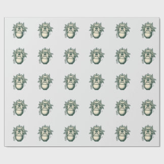 Papel De Presente Presente para Amante de Plantas e Bulldog Francês