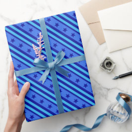 Papel De Presente Presente Sofisticado e Alegre para o Aniversário d