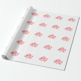 Papel De Presente Presentes "amor" Maya para Nepal Nepalês Sacola