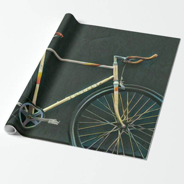 Papel De Presente Presentes de aniversário para amantes de bicicleta (Desenrolado)