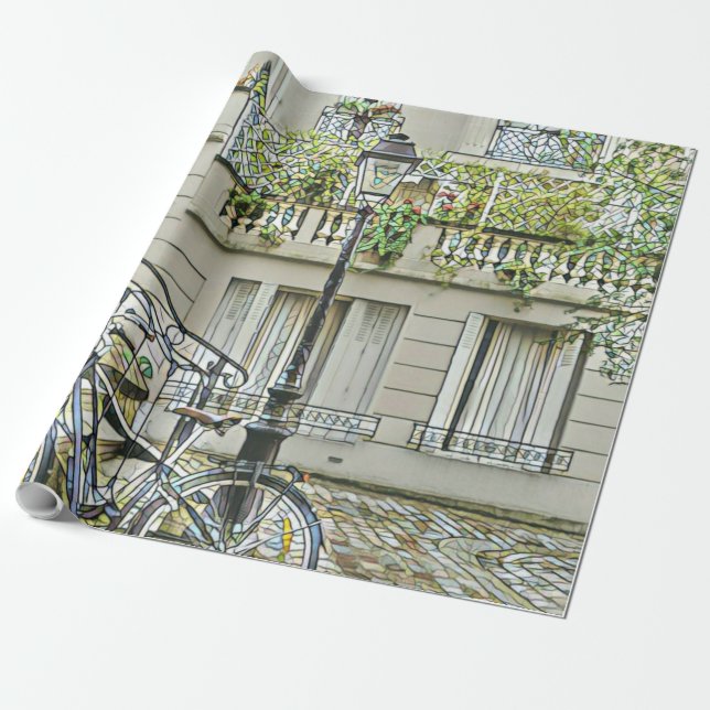 Papel De Presente Presentes de bicicleta de montanha (Desenrolado)