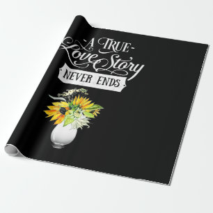 Papel De Presente Presentes de Casamento Uma História De Amor Ver
