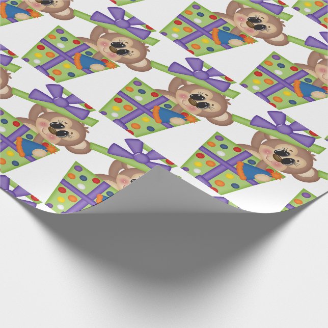 Papel De Presente Presentes de Festa (Ponta)