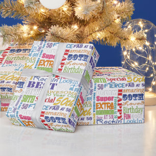 Papel De Presente Presentes De Festa de aniversário Únicos E Especia