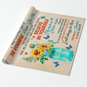 Papel De Presente Presentes de Filha   Carta À Minha Filha Da Mãe
