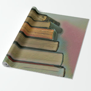 Papel De Presente Presentes de luxo para amantes de livros