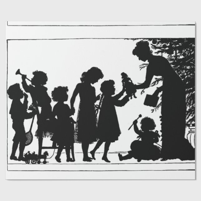 Papel De Presente Presentes de Natal (Aberto)