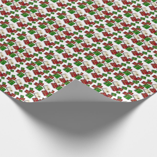 Papel De Presente Presentes de Natal (Ponta)