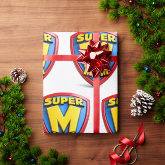 Papel De Presente Presentes de Super Mãe para Super Mães