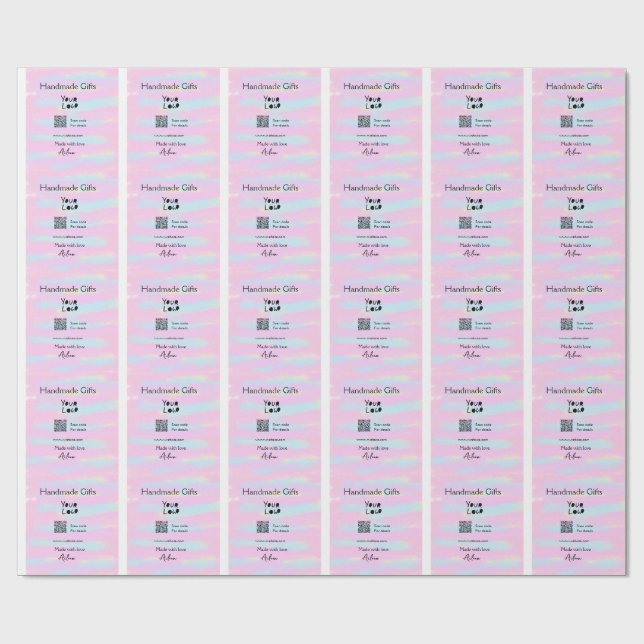 Papel De Presente Presentes feitos à mão de pequenas empresas fazem  (Aberto)