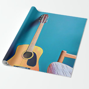 Papel De Presente Presentes guitarristas