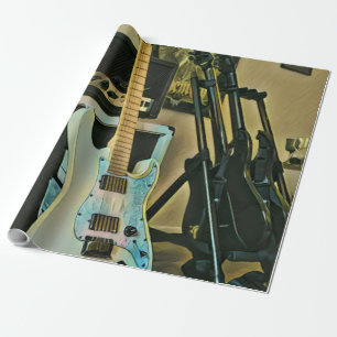 Papel De Presente Presentes para amantes de violão