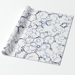 Papel De Presente Presentes Químicos de Fórmula Química