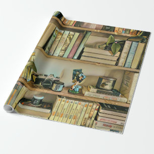Papel De Presente Presentes únicos para amantes de livros