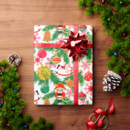 Papel De Presente Presépio de Natal Brinquedo Soldados Cavalos de Ba