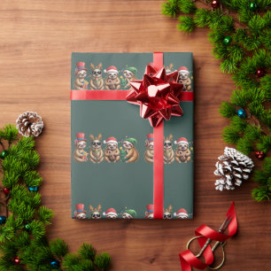 Papel De Presente Presépio de Natal Engraçado Amante de Preguiça Luz
