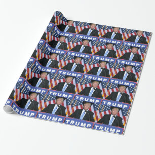 Papel De Presente Presidente Donald Trump