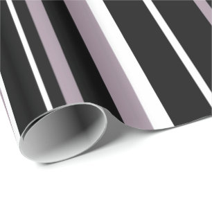 Papel De Presente Preto Personalizável, Nevoeiro Marítimo Roxo, e Fa