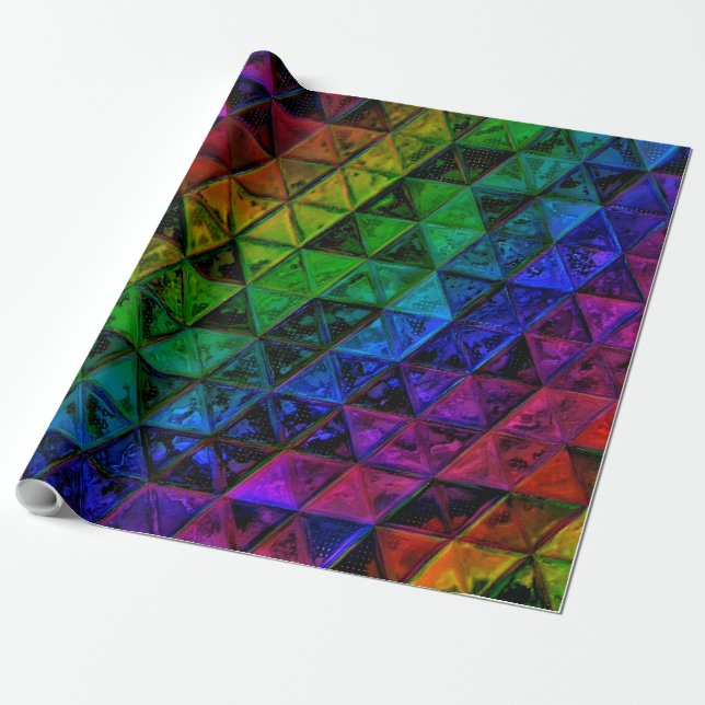 Papel De Presente Pride Glass (Desenrolado)