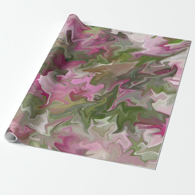 Papel De Presente Primavera Amor..... (Desenrolado)