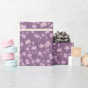 Papel De Presente Primavera Garden Dia de as mães Asiático Flores Ja